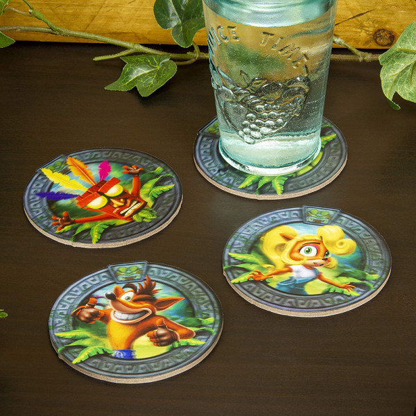 Paladone 3D Coasters: Crash Bandicoot